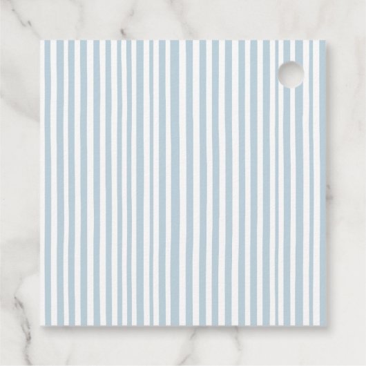 We Can Beary Wait, Baby Shower  Geschenkanhänger (Rückseite)