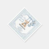 We Can Beary Wait, Baby Shower Serviette (Ecke)