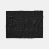 We Can Do Hard Things Motivational Insrational Tea Fleecedecke (Vorderseite (Horizontal))