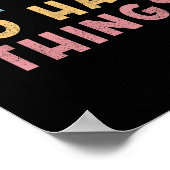 We Can Do Hard Things Motivational Teacher Poster (Ecke)