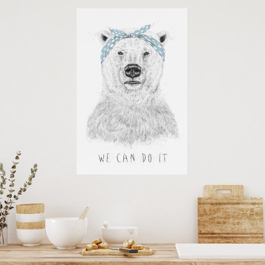We can do it poster (Küche)