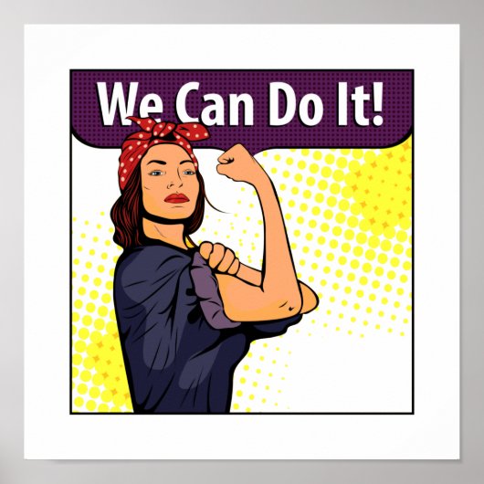 We can do it poster (Vorne)