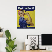 We Can Do It Poster (Heimbüro)