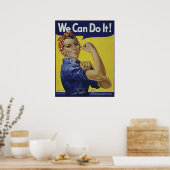We Can Do It Poster (Küche)