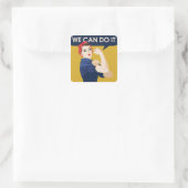 We can do it quadratischer aufkleber (Tasche)