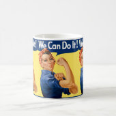 We Can Do It! Rosie the Riveter Kaffeetasse (Mittel)