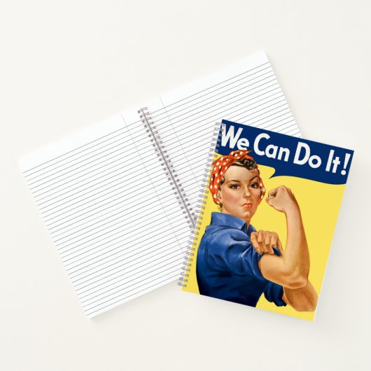 We Can Do It! Rosie the Riveter Notizblock (Innenseite)