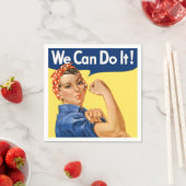 We Can Do It! Rosie the Riveter Serviette (Beispiel)