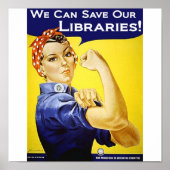 We can save our libraries Poster (Vorne)