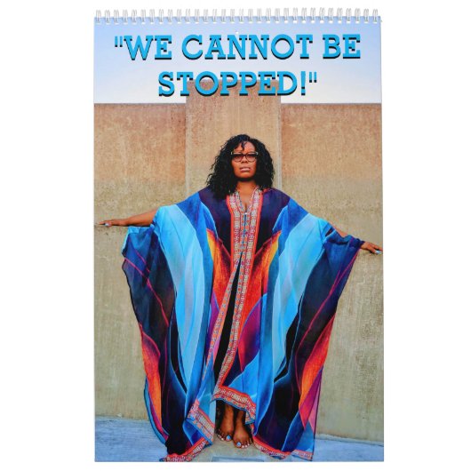 "WE CANNOT BE STOPPED!" - Fashion Calendar Kalender (Titelbild)