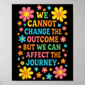 We Cannot Change The Outcome - Hosce Nurse Care Poster (Vorne)