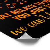 We Can't Be Friends - Uni - Black - Small - School Poster (Ecke)