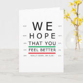 WE-Chart Karte (Gelbe Blume)