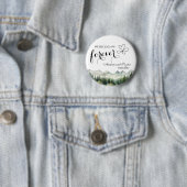 We decided on Forever Elegant Wedding favor Button (Beispiel)