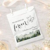 We decided on Forever Elegant Wedding Geschenktütchen (Ausgeschnitten)