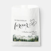 We decided on Forever Elegant Wedding Geschenktütchen (Vorderseite)