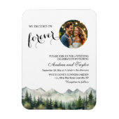 We decided on Forever Photo Wedding Invitation Magnet (Vertikal)