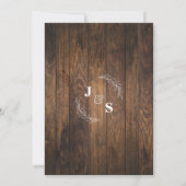 We do BBQ Couple Shower Whiskey Baby Breath Einladung (Rückseite)