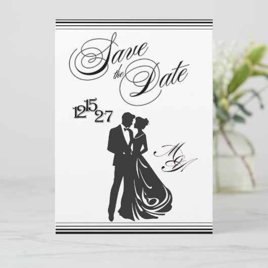 We Do Formal Save the Date (Stehend Vorderseite)