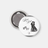 We Do Formal Save the Date Magnet (Vorderseite/Rückseite)