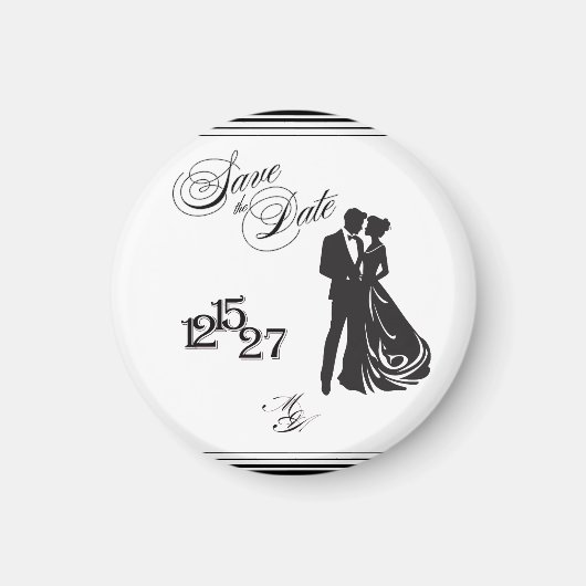 We Do Formal Save the Date Magnet (Vorne)
