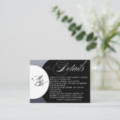 We Do Tuxedo Collection Details Enclosure Card Begleitkarte (Stehend Vorderseite)