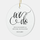 We do wedding custom photo keramik ornament (Links)