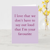 We don't have to say karte (Gelbe Blume)