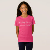 we draw our way T-Shirt (Vorne ganz)
