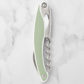 We Got Married Green Corkscrew Kellnermesser (Rückseite)