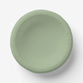 We Got Married Green Paper Plate Pappteller (Vorderseite)