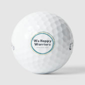 We Happy Warriors Golf Ball (Vorderseite)