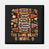 We Have The Same Heart Black History Month African Magnet (Vorne)