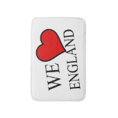We Heart England bmcnt Badematte (Vorderseite Vertikal)