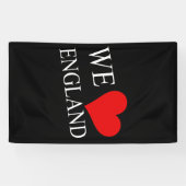 We Heart England wt (v) bncnt Banner (Horizontal)