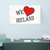 We Heart Ireland bk (h) bnrcna Banner (Messeveranstaltung)