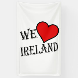 We Heart Ireland bk (v) bnrt Banner