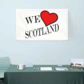 We Heart Scotland bk (h) bncnt Banner (Messeveranstaltung)