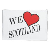 We Heart Scotland bk pccm Kissenbezug (Rückseite)