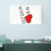 We Heart Scotland bk (v) bncnt Banner (Messeveranstaltung)
