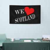 We Heart Scotland wt (h) bncnt Banner (Messeveranstaltung)