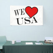We Heart USA bk (h) bncnt Banner (Messeveranstaltung)