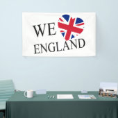 We Heartflag England bk (h) bncnt Banner (Messeveranstaltung)