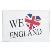 We Heartflag England bk pkt Kissenbezug (Rückseite)