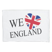 We Heartflag England bk pkt Kissenbezug (Vorderseite)
