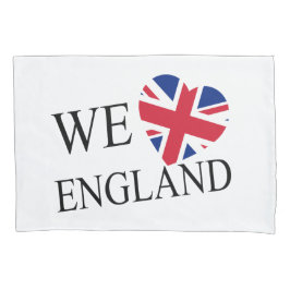 We Heartflag England bk pkt Kissenbezug
