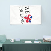 We Heartflag England bk (v) bncnt Banner (Messeveranstaltung)