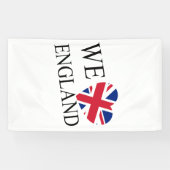 We Heartflag England bk (v) bncnt Banner (Horizontal)