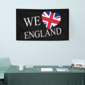 We Heartflag England wt (h) bnrt Banner (Messeveranstaltung)