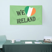 We Heartflag Ireland bk (h) bncnt Banner (Messeveranstaltung)